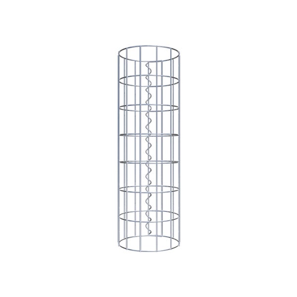 Gabionensäule Durchmesser 22 cm, MW 5 x 10 cm rund - Höhe: 0,70 m