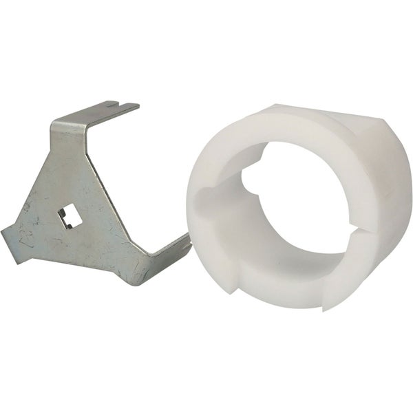 Metallwerkzeug und Kunststoffbuchse