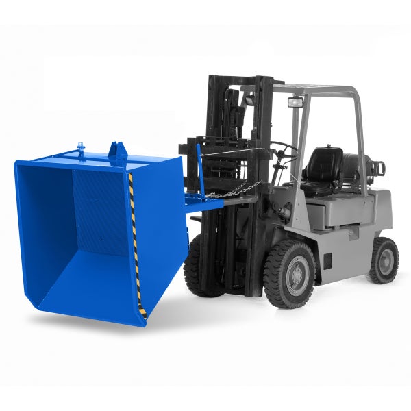 RR Industrietechnik Spänekipper Typ RUK-S 1330x1570x980mm 1500dm³ RAL 5010 Enzianblau