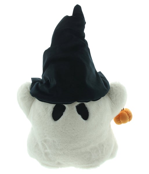 Geist Kissen mit Hexenhut und Kürbis für Halloween Dekoration