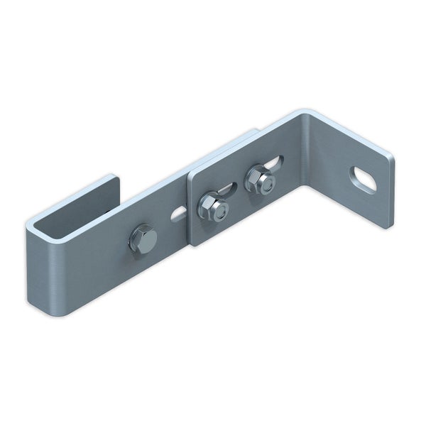 Metallwinkel mit Schrauben