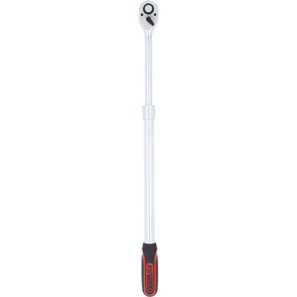 KS TOOLS 1/2 Teleskop-Umschaltknarre extra lang 72 Zahn - 914.1205