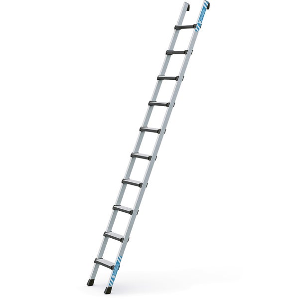 Zarges Anlegeleiter Comfortstep L 10 gepolsterte Stufen