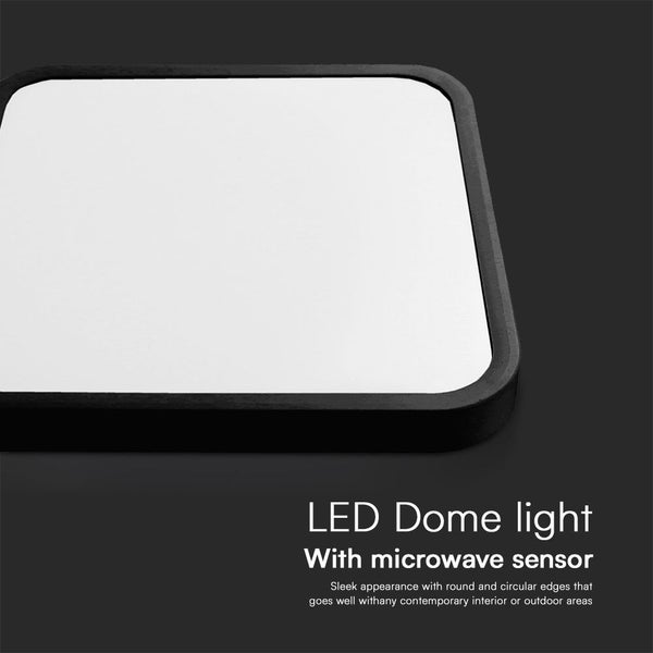 LED-Deckenleuchte mit Mikrowellensensor