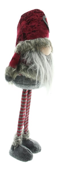 FRANK FLECHTWAREN | Santa Stelzenbeine, H: 75 cm, TEXTIL