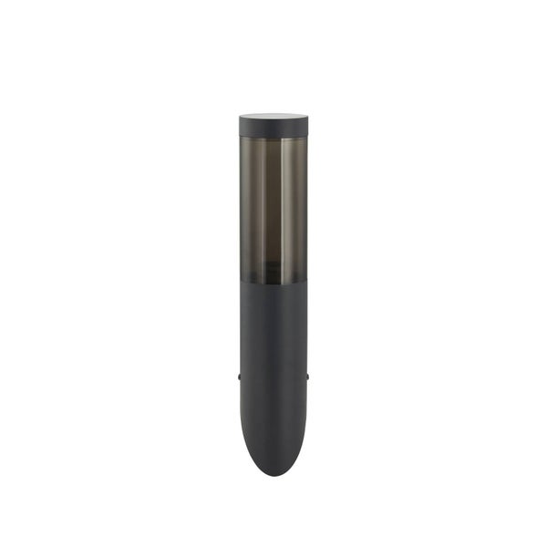 Lindby Statius (spritzwassergeschützt (Modern) in Schwarz aus Metall (1 flammig, E27)