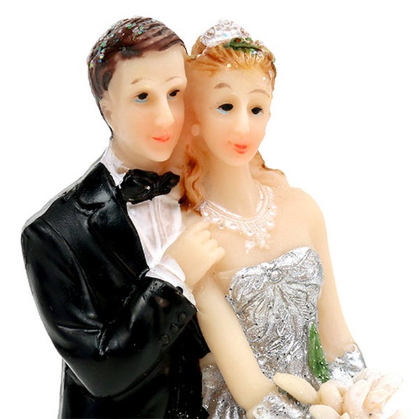 Brautpaar-Figur zur Dekoration einer Hochzeitstorte.