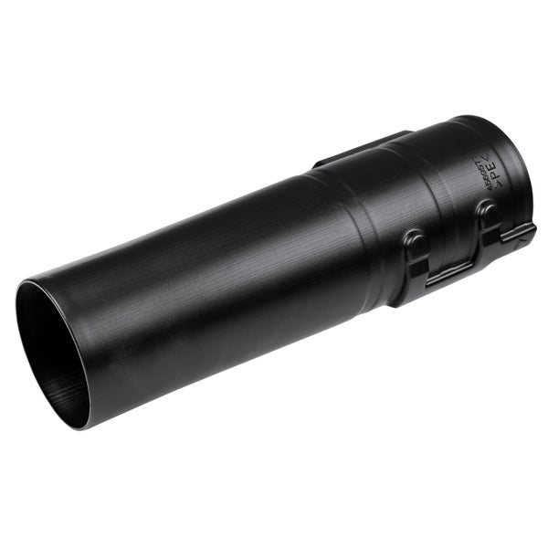 Schwarzes Saugrohr aus Polyethylen