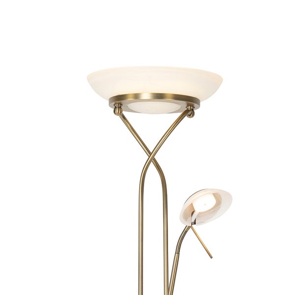 Stehleuchte mit Leselampe