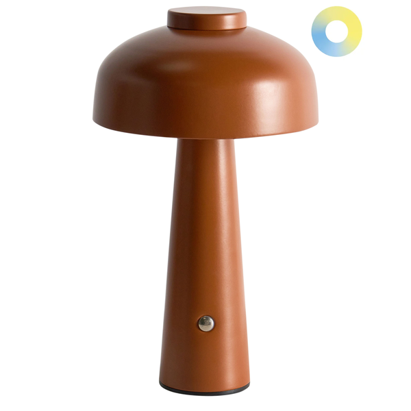 Pilzleuchte mit Akku für den Innenbereich