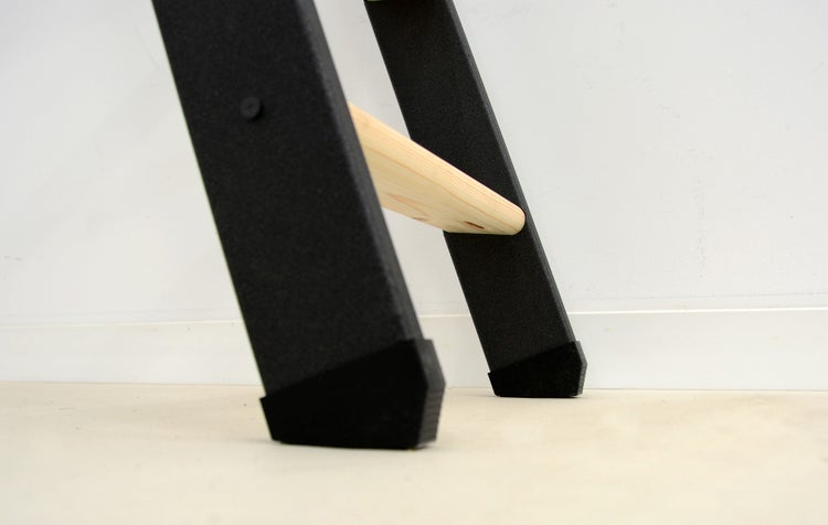 Platzsparende Müllertreppe MGS50 | 50cm breit | Höhe 275 cm