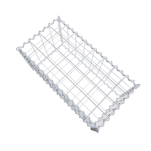 Gabione 80 cm x 40 cm x 40 cm (L x H x T), Maschenweite 10 cm x 10 cm, Spirale