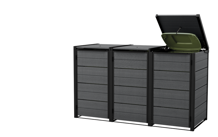 Keter Erweiterung für Mülltonnenbox Hideaway Evo