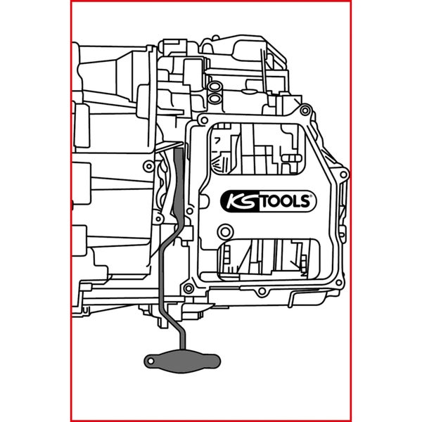 KS TOOLS DSG-Montage-Werkzeug für VAG - 150.2457
