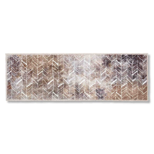 Rechteckiger Teppich mit Pfeilmuster