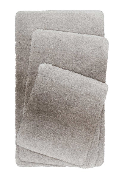 Badteppich Taupe meliert Luuk WECONhome Basics 55x65 cm