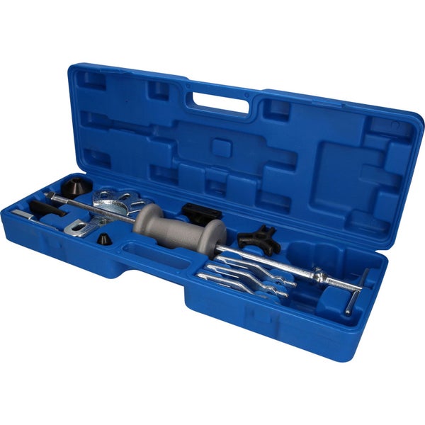 BRILLIANT TOOLS Radnaben-Abzieher mit Gleithammer geschmiedet 14tlg. - BT671300