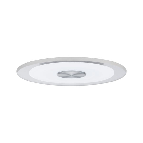 Premium LED Einbauleuchte Whirl Basisset rund 150mm 3x6W 3x450lm 230V dimmbar 3000K Alu gedreht, Satin