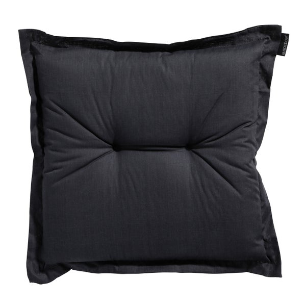 Sitzkissen Basic schwarz - Ca. 50x50 cm - 4er-Set
