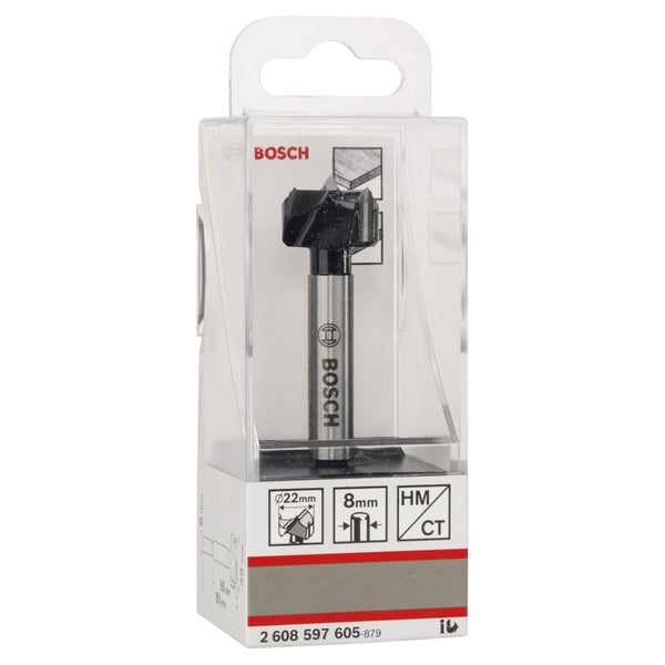 Bosch Forstnerbohrer 22 mm in Verpackung