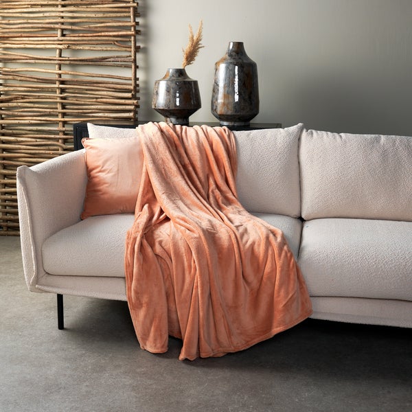 Wohndecke Charlie - Rosa 200x220 cm