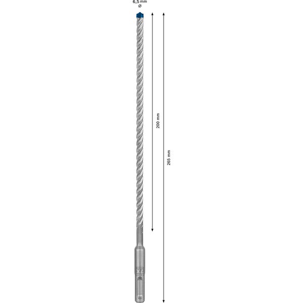 Bosch Expert SDS plus-7X Hammerbohrer 6,5 x 200 x 265 mm - 2608900080