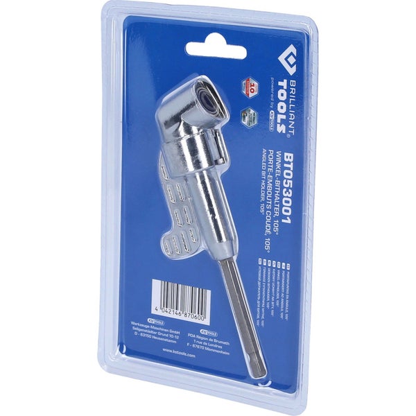 BRILLIANT TOOLS Winkel-Bithalter 105° - BT053001