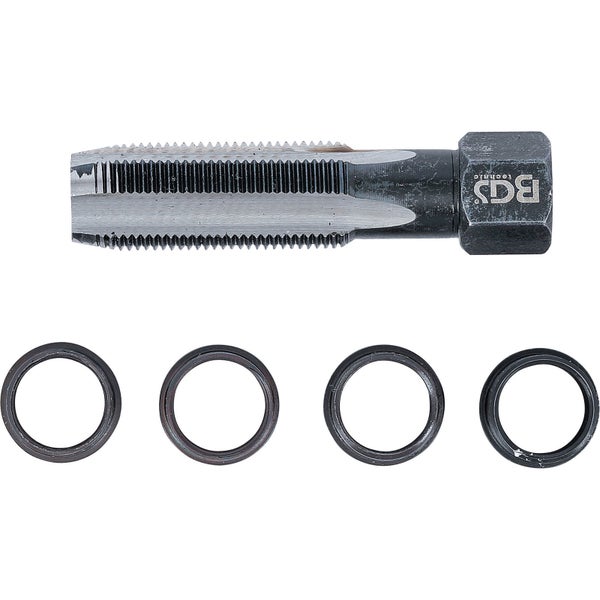 BGS Reparatursatz für Zündkerzengewinde M14 x 1,25 mm 5tlg. - 152