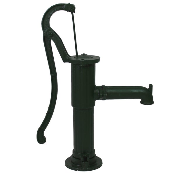 Handpumpe aus Metall für den Garten