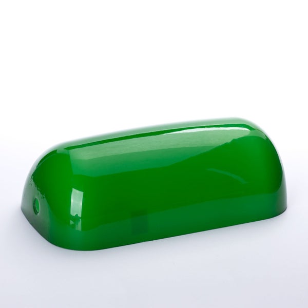 Grüner Lampenschirm