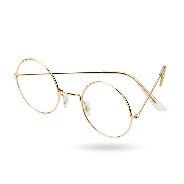 Brille mit runden Gläsern