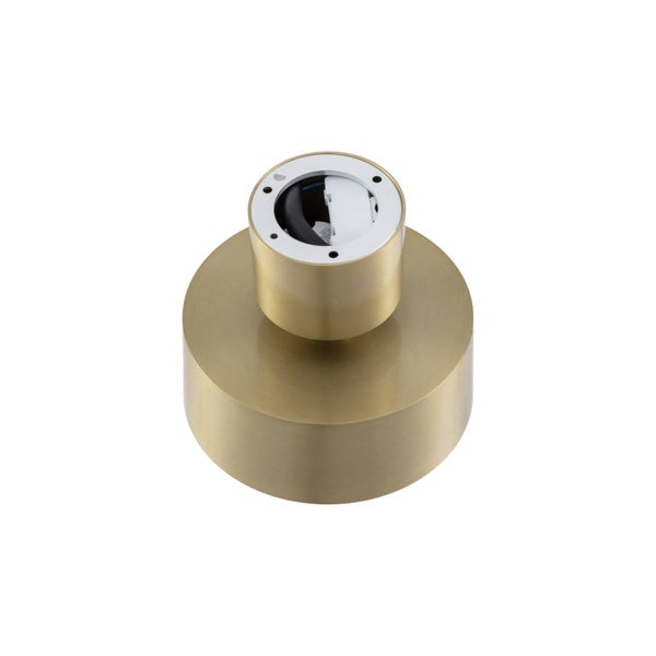 ,schwenkbar (Modern) in Gold / Messing aus Aluminium (1 flammig, ) - Deckenleuchte Wandleuchte Strahler Spot Lampe Wohnzimmerleuchte