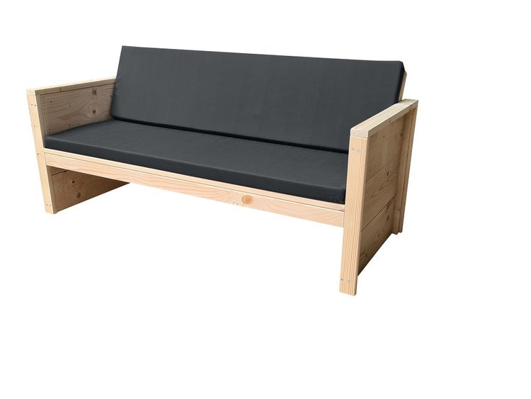 Wood4you - Gartenbank - Bausatz zum Selbermachen 175Lx72Hx63T inc kissen