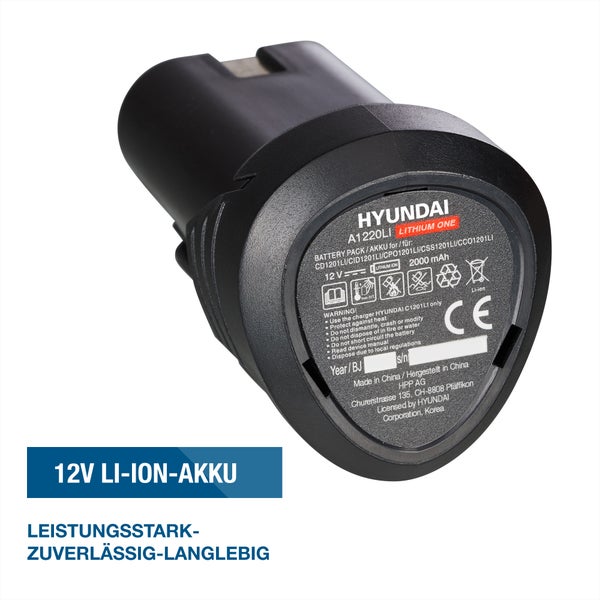 Hyundai A1220LI Lithium-Ionen Akku 12 V