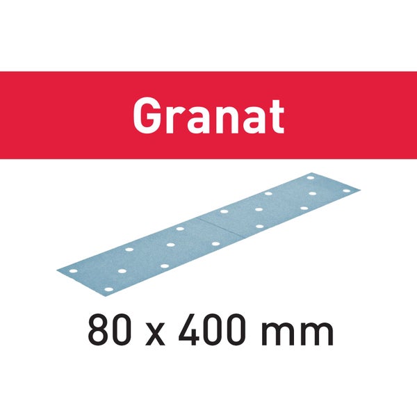 Festool 50x Schleifstreifen Granat STF 80x400 P240 GR/50 - 497163