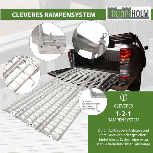 TrutzHolm Rampensystem zur Verladung von Fahrzeugen