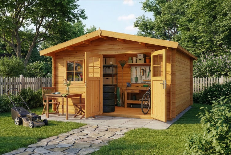 Schutzimprägnierung von Kiefernholz mit den Vorteilen: sofortiger Schutz, längere Lebensdauer, Zeit- und Kostenersparnis, gleichmäßige Qualität