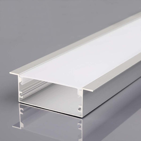 LED Profil aus Aluminium mit Abdeckung