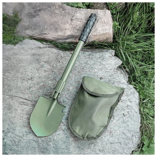 Klappspaten mit Tasche