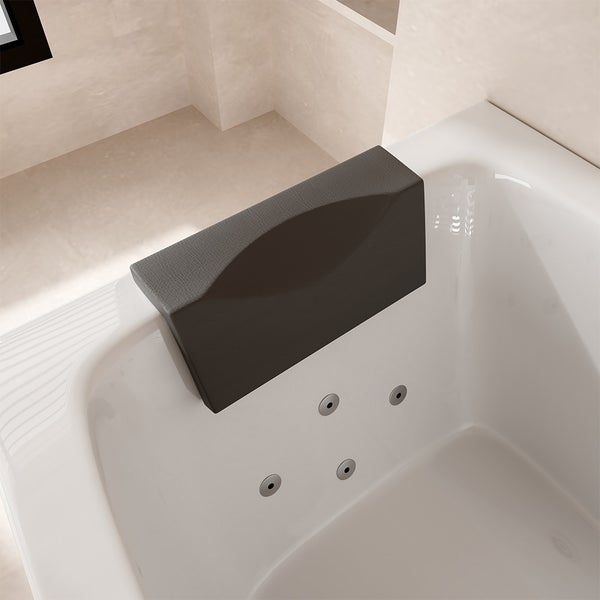 Home Deluxe - Whirlpool Badewanne - NOOR - weiß mit Handbrause und Massage - ca. 173 x 80 x 84 cm I Indoor Badewanne, Spa, 2 Personen