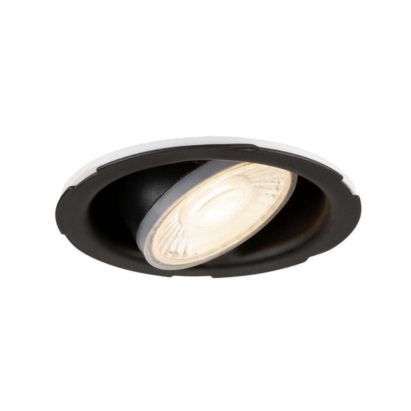 LED Deckeneinbauleuchte Universal Downlight in Schwarz 7W 690lm 1 Stk.