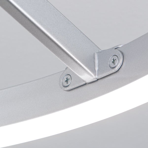 LED Deckenleuchte Vlotter Ø 40cm Titan 3000K 1950lm