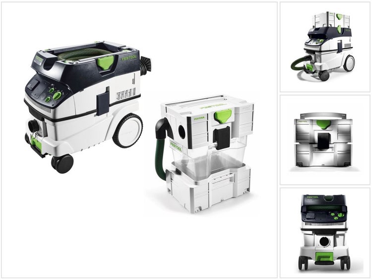 Festool CTM 26 E CLEANTEC Absaugmobil 16l Staubkl. M ( 574981 ) + Vorabscheider CT-VA 20 T