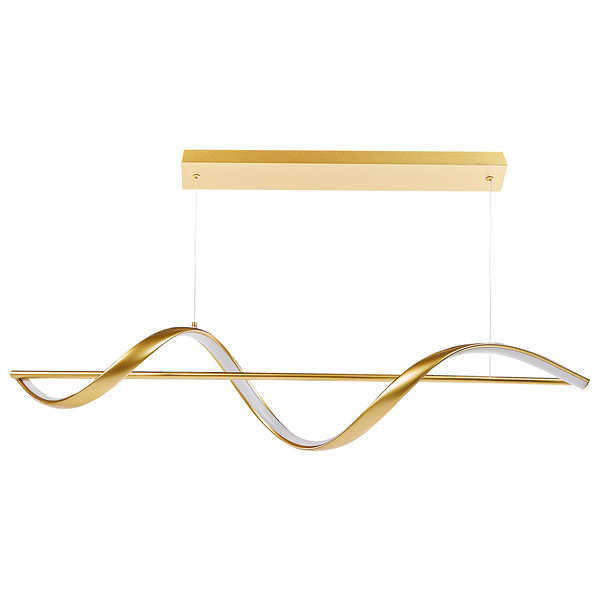 LED Hängeleuchte KHUTTI Metall Gold
