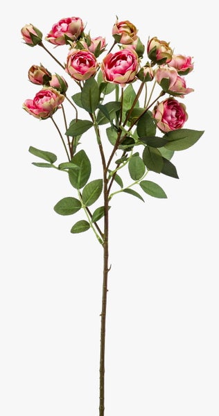 Künstliche Narzisse aus Textil mit weißen Blütenblättern und gelber Nebenkrone.