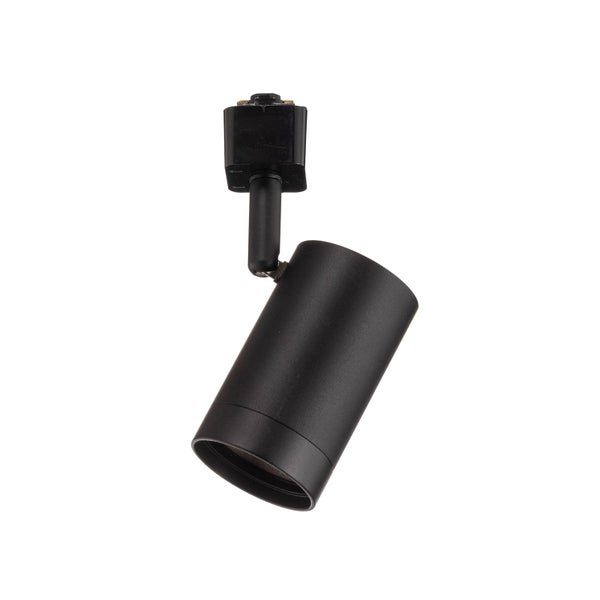 PRIOS Stromschienenleuchte Jorell (Modern) in Schwarz aus Aluminium (3 flammig, GU10) - 1-Phasen Stromschiene Stromschienenstrahler Wohnzimmerleuchte