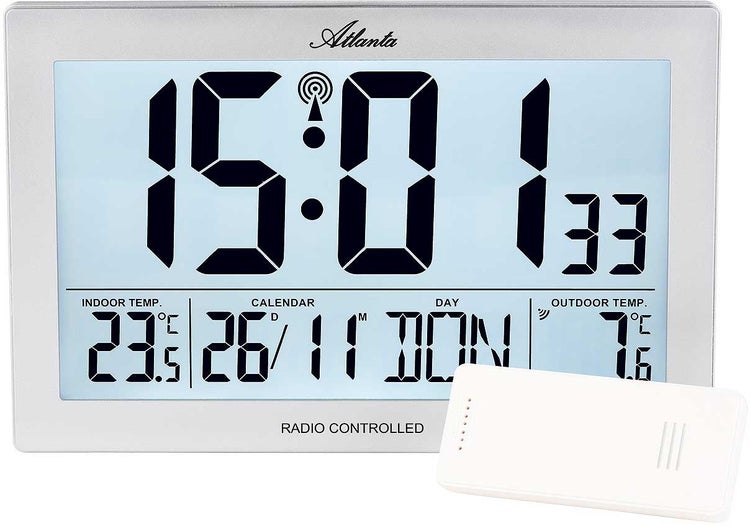 Atlanta Wanduhr 4509 | Funkuhren | Digitale Uhren