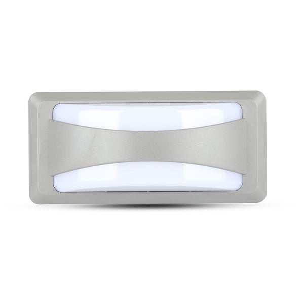 LED-Wandleuchten - Softlight Bulkhead - IP65 - Grau - 12 Watt - 500 Lumen - 4000K