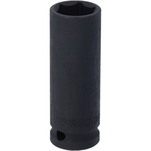 BRILLIANT TOOLS 1/2 Kraft-Stecknuss Sechskant 19 mm lang - BT022661