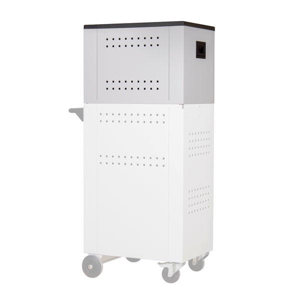 PROREGAL Werkzeugtruhe für Werkstattwagen Cheetah | 4 Schubladen | HxBxT 45x40x44cm | Lichtgrau | Schubladenbox, Werkzeugschublade